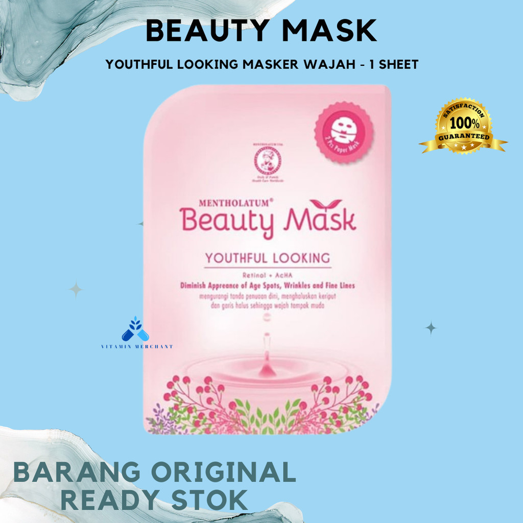 Mentholatum Mentolatum Beauty Mask Youthful Looking Masker Wajah - vm2