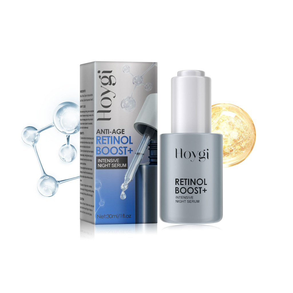 

Anti-penuaan, pengencangan garis halus, serum anti-penuaan Esens Pencerah Kulit Retinol Melembapkan Hoygi Melembapkan
