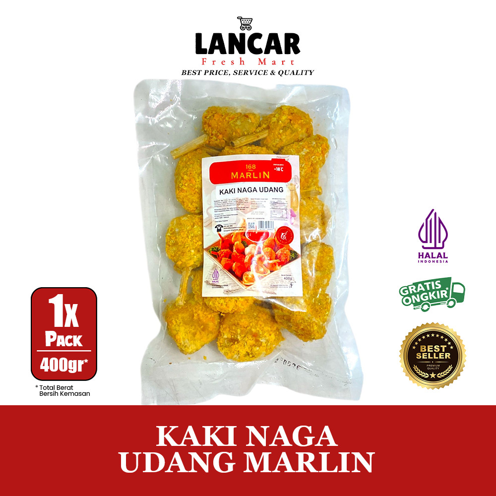 

KAKI NAGA UDANG MARLIN 168 500GR/ MARLIN 168 KAKI NAGA UDANG 500GR
