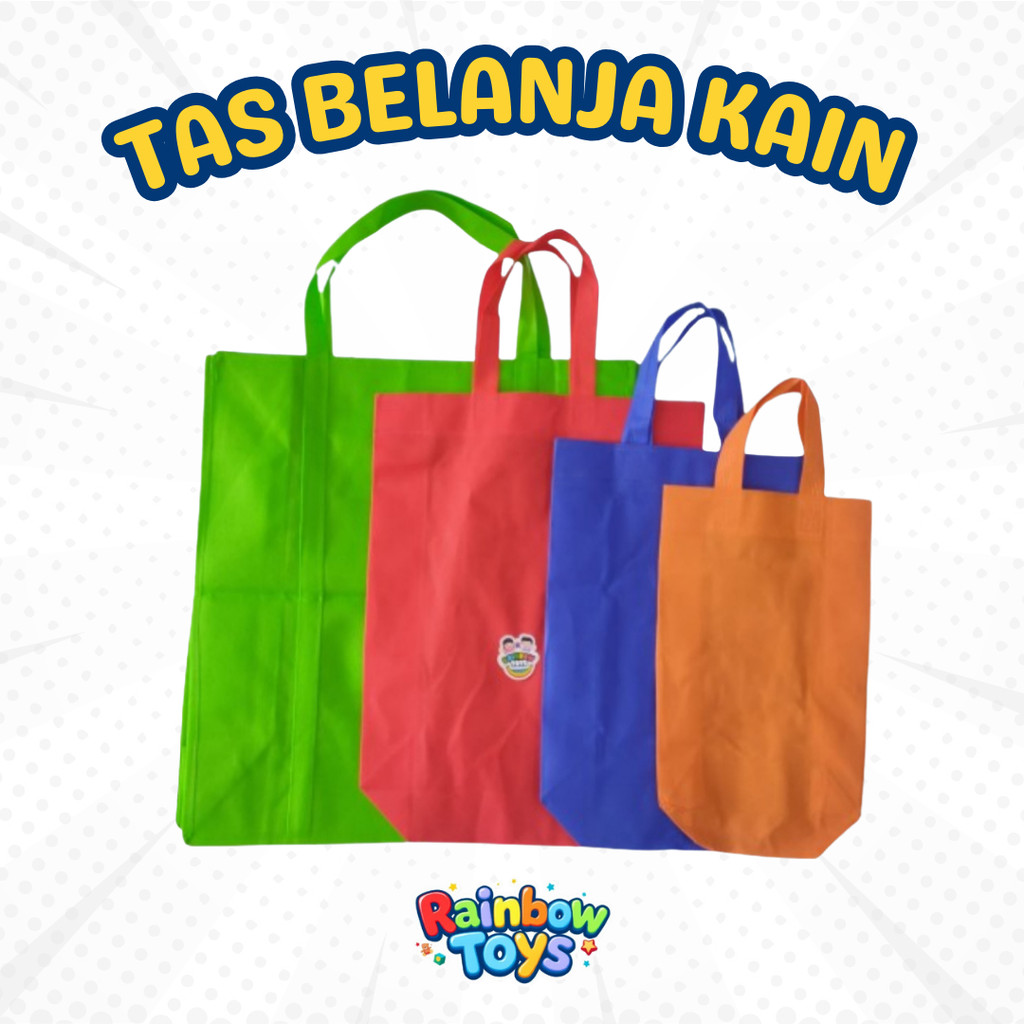 

Tas Belanja Kain Tambahan Bungkus Kado Packing Spunbond Polos