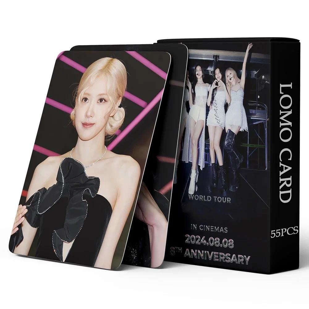 

2024 New 55Pcs/Box Kpop 8th Anniversary Photocards Lomo Cards Photo Card for Fans Collection