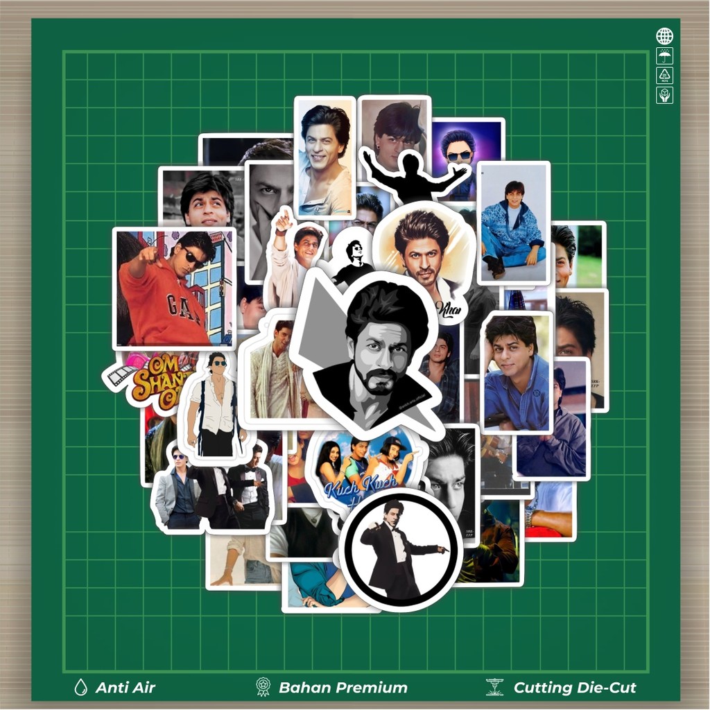 

HOT 50 PCS STIKER Stiker Shah Rukh Khan Stiker Fashion Cars Decal Dingin Kartu Album Custom Vinyl Anti Air- Sticker Aesthetic Buku Journal Koper Casing HP Tablet Laptop Helm Motor Botol Minum