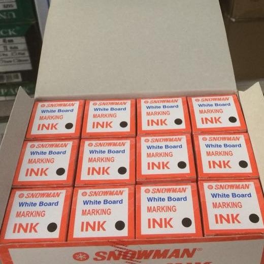 

Isi Ulang Tinta Snowman Non Permanen/Refill Ink Spidol Whiteboard Biru - HITAM