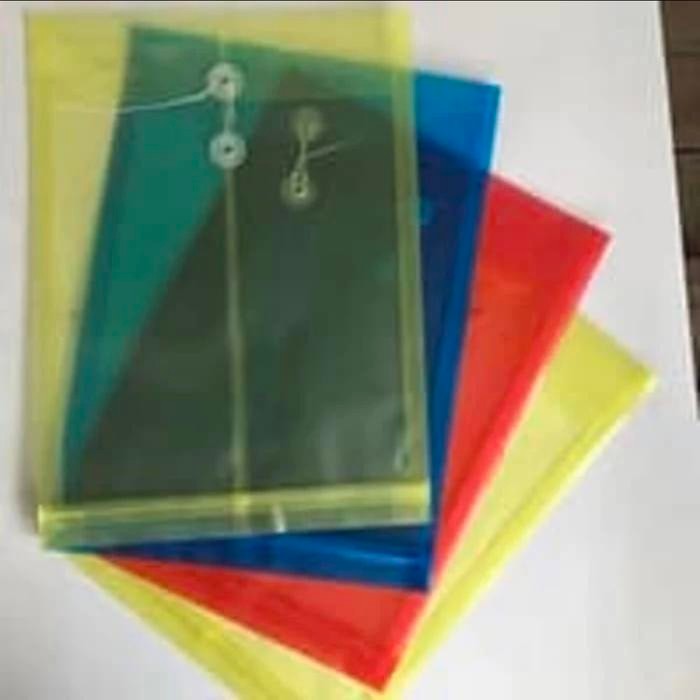 

map plastik tali folio f4 1 pak 12pca - merah