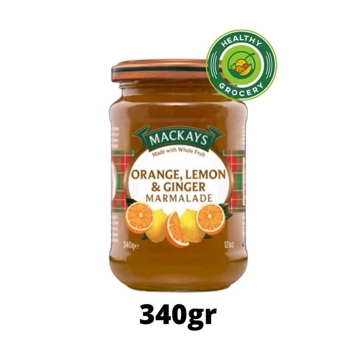 

Mackays Selai Buah 340gr All Varian - ORANGE,LEMON ,GINGER