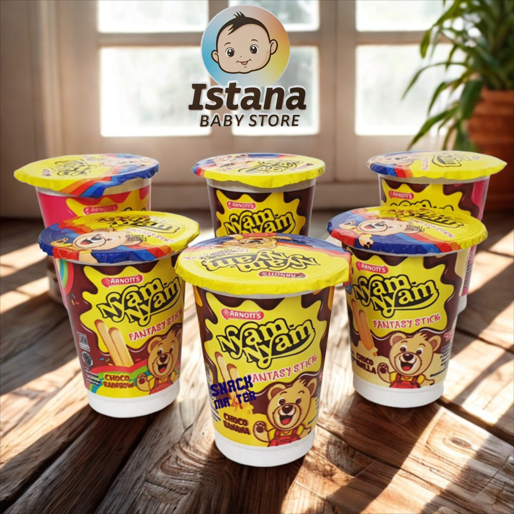 

Cup Nyam Nyam Stick Fantasy 25 Gram Istana Baby