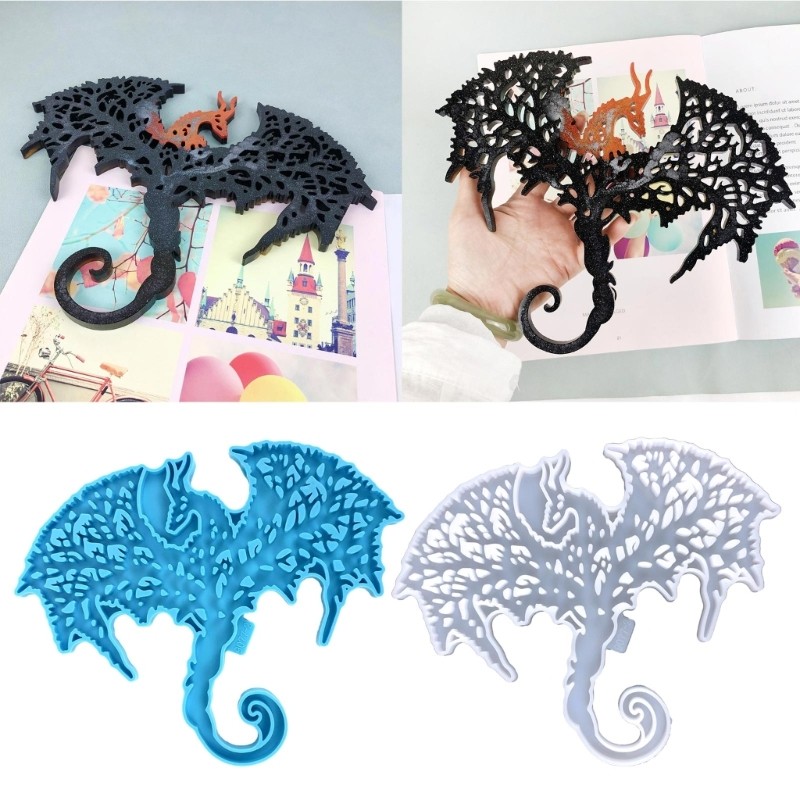 

Diy Handmade Products Tree Pterosaur Ornament Silicone Mold Scented Gypsum Ornaments Drop Glue Resin Mold for Decoration R3MC