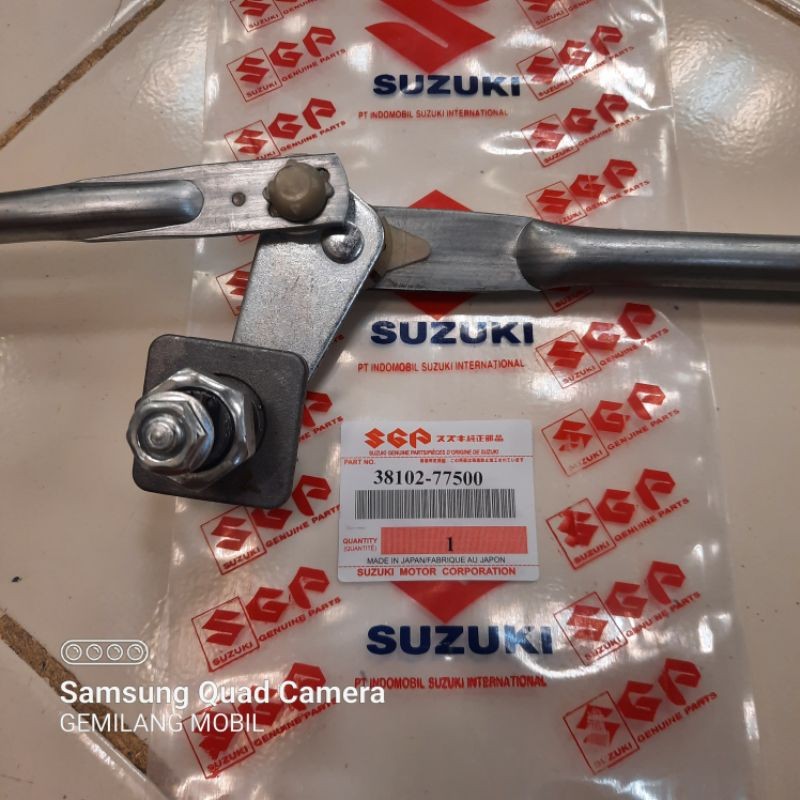 Wiper Link Assy Mekanis Wiper Suzuki Futura, Carry Futura 1.5 1.3, T120ss ORIGINAL