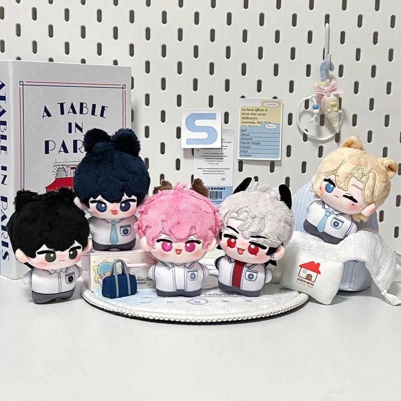 10cm Plave Noah Yejun Bamby Eunho Hamin Starfish Anime Plush Cotton Doll Figure Pendant Accessories 