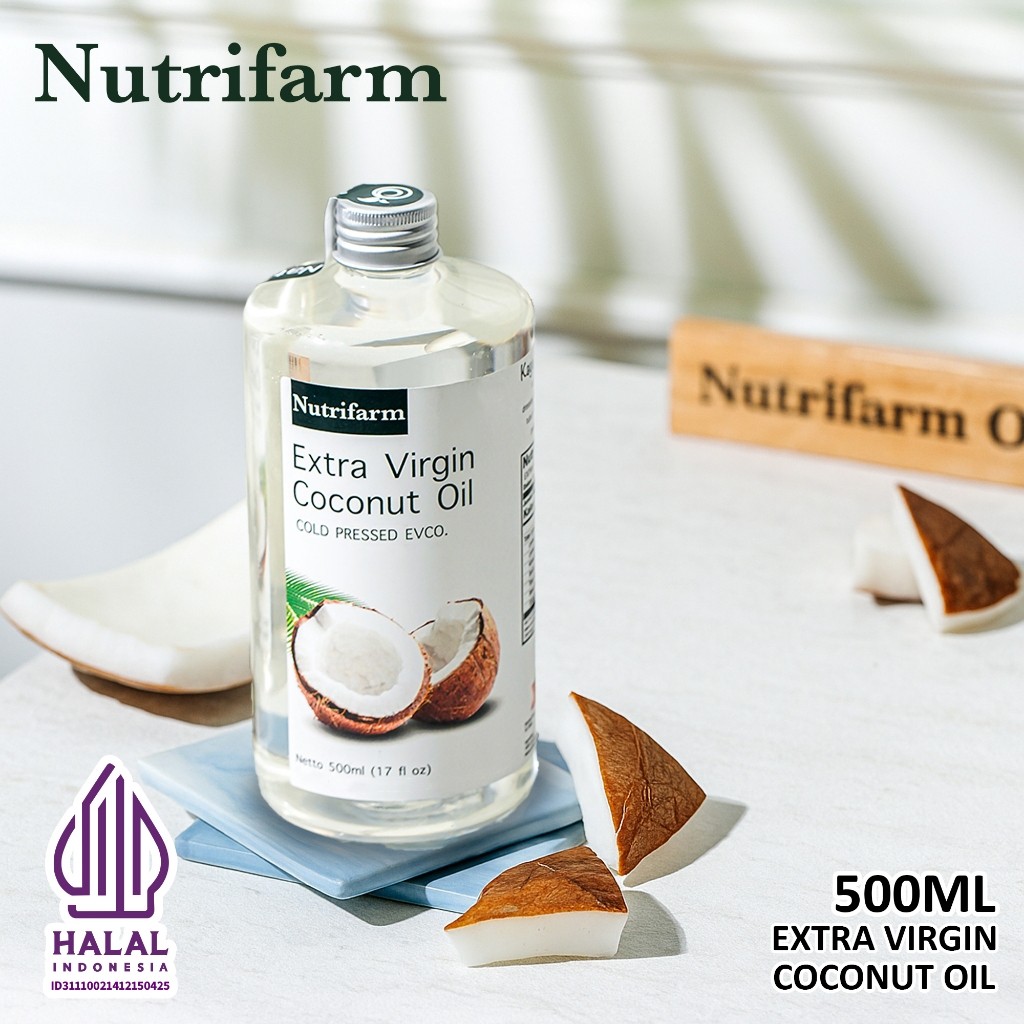 

EXTRA VIRGIN COCONUT OIL 500ML 2IN1 3IN1