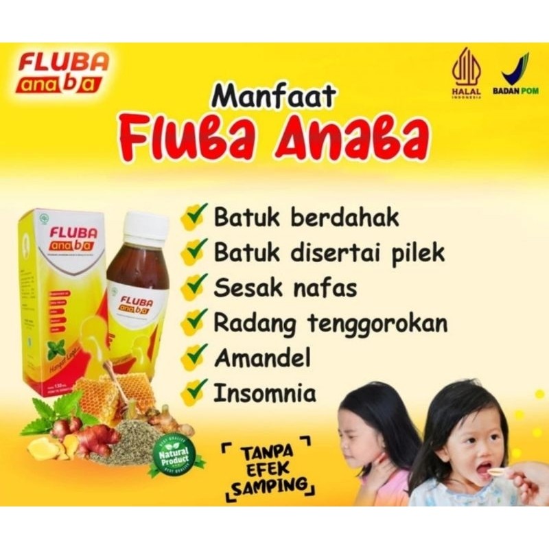 

MADU HERBAL FLUBA ANABA 130ml