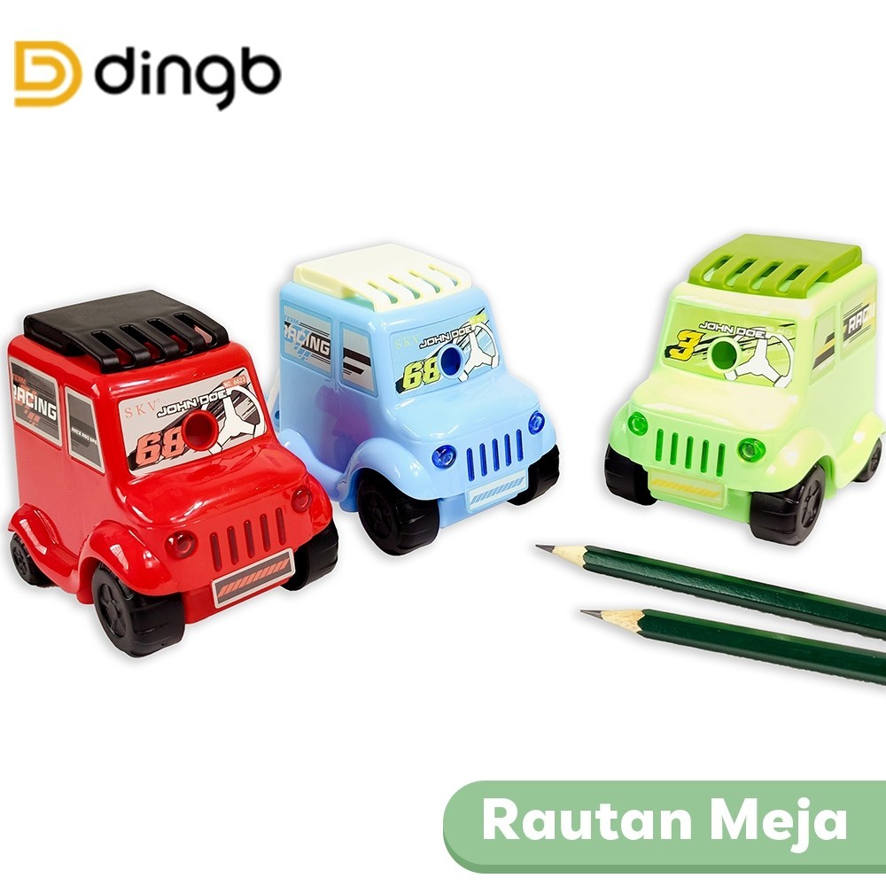 

DINGB Sharpener Rautan Serutan Putar Dingb Mobil Jeep DB-6623