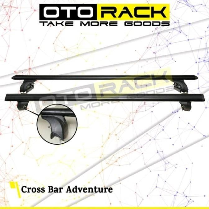OTORACK Cross Bar Sporty Pro Tour  Adventure Crossbar Kaki Rack Mobil Jepit Body Roof Rail All New A