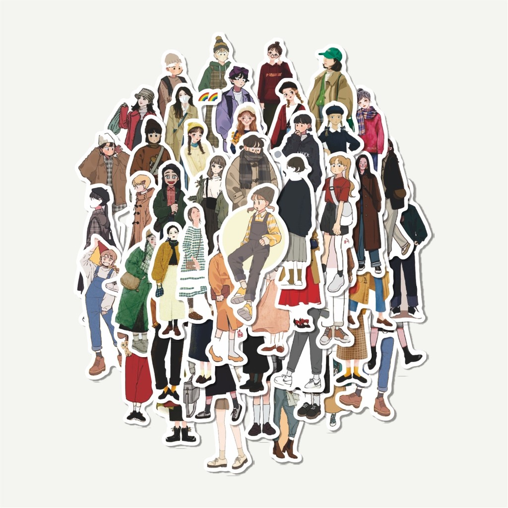 

Sticker Pack Stiker Modern Girls Series A [Gadis Modern] | Sticker TUMBLR | Stiker LAPTOP KOPER HELM