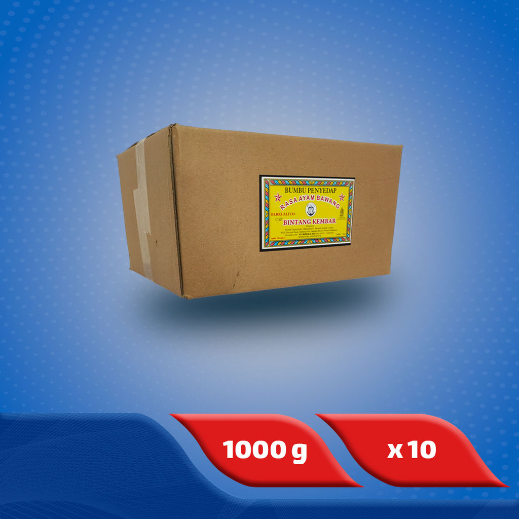 

Bintang Kembar Bumbu Tabur Ayam Bawang 1 kg x 10 pcs