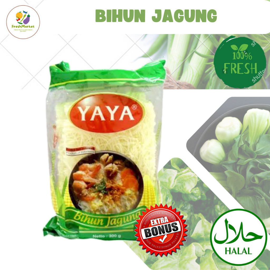 

YAYA Bihun Jagung 160 Gram Sayurinstant