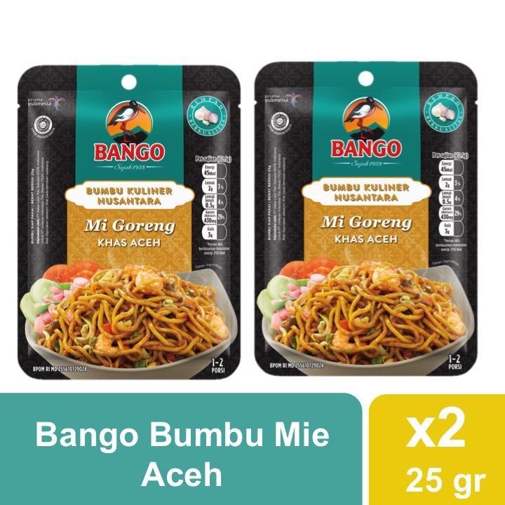 

Bango Bumbu Mie Aceh 25 gr Twinpack