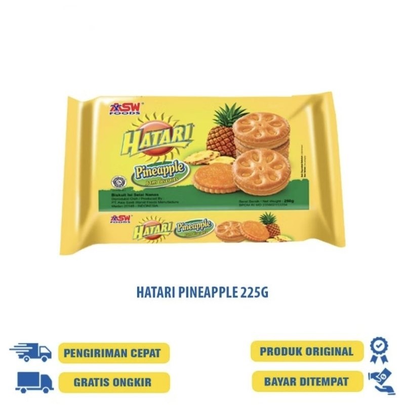 

HATARI PINEAPPLE 225 GRAM/HATARI SELAI NENAS