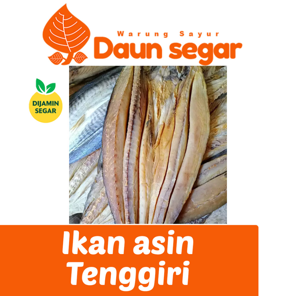 

ikan asin Tenggiri kalimantan Ikan asin Medan Ikan asin tenggiri banjarmasin bagan siapi api belitung jambal roti bangka super Pilihan Fresh 250 gram