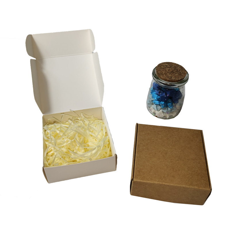 

50/100pcs Kraft Gift Shipping Boxes Mini Cardboard Boxes Presentation Favour Small Jewelry Boxes Packaging