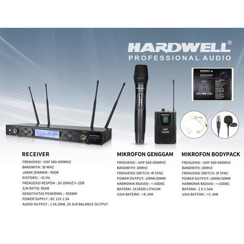Mic Microphone Wireless Hardwell Force 1 Original Force1 Force-1