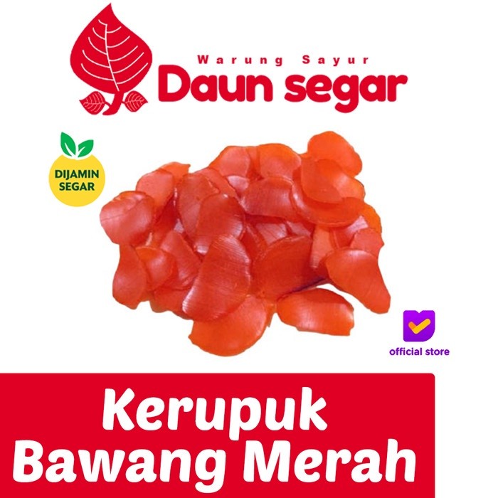 

Kerupuk bawang Metah 250gram