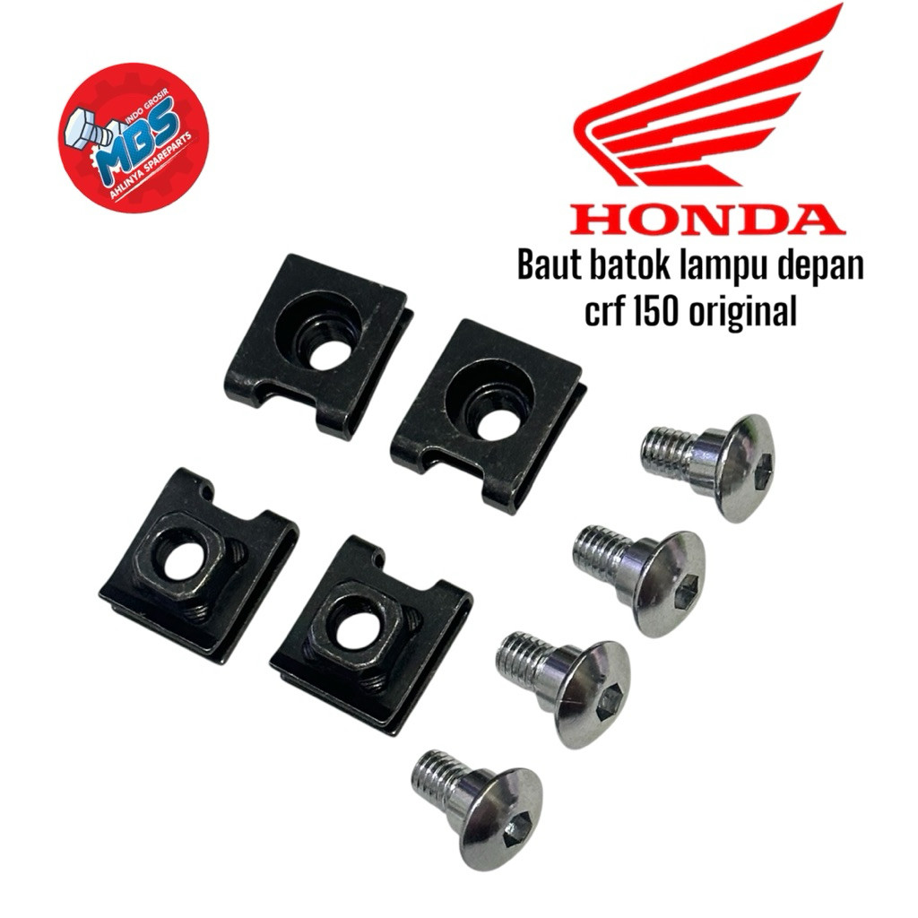 trlaris Baut batok lampu depan crf 150 original