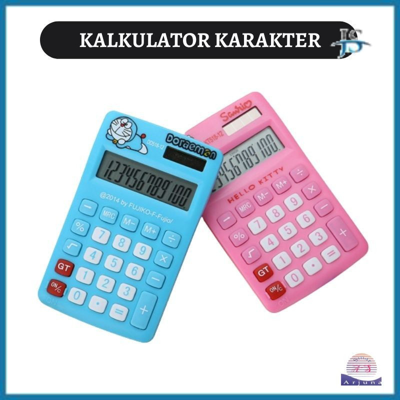 

JS GROSIR KALKULATOR MINI KARAKTER 12DIGIT DD-518-12 / CALCULATOR DIGITAL