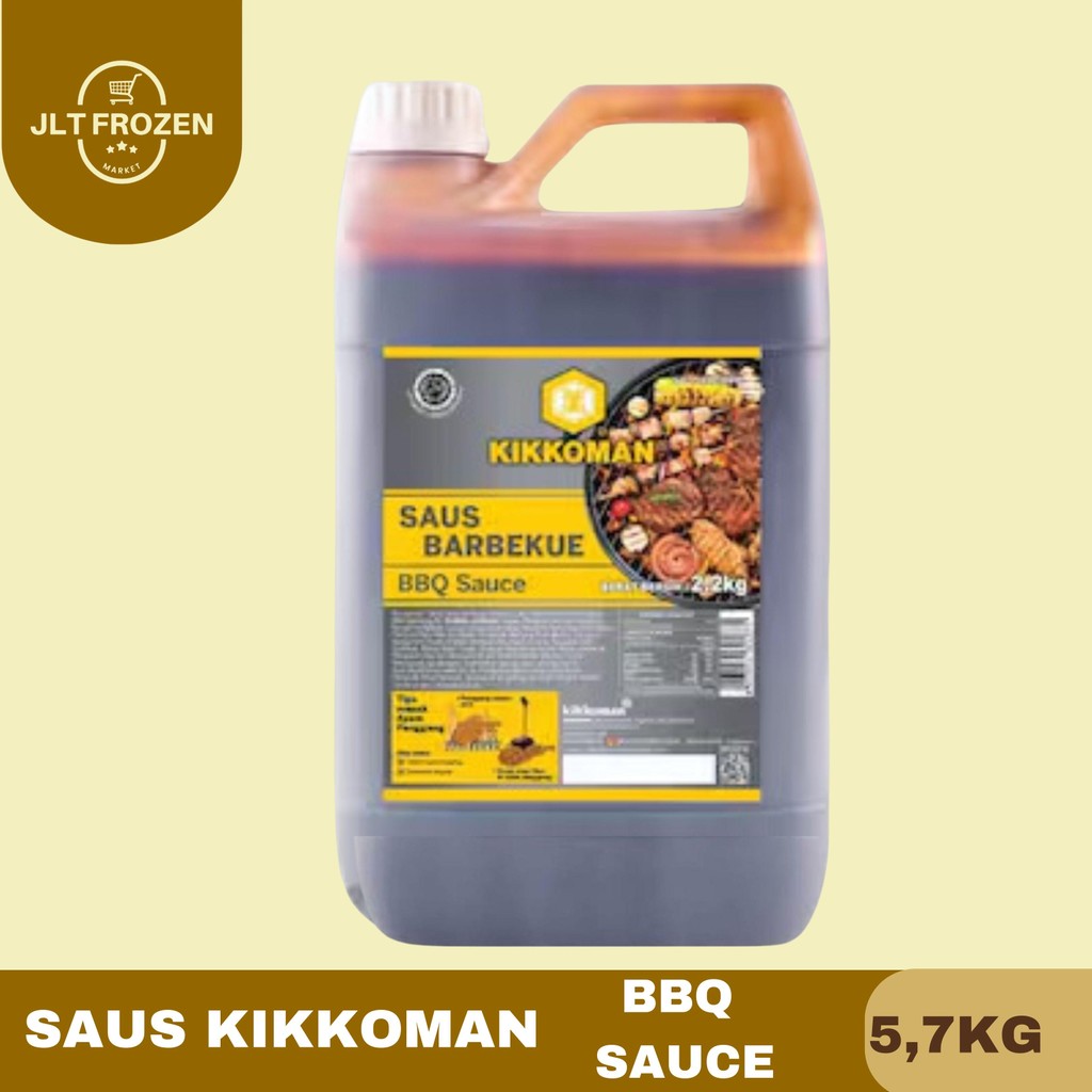 

Kikkoman BBQ sauce Halal Saus Barbeque Kemasan 5.7 Kg