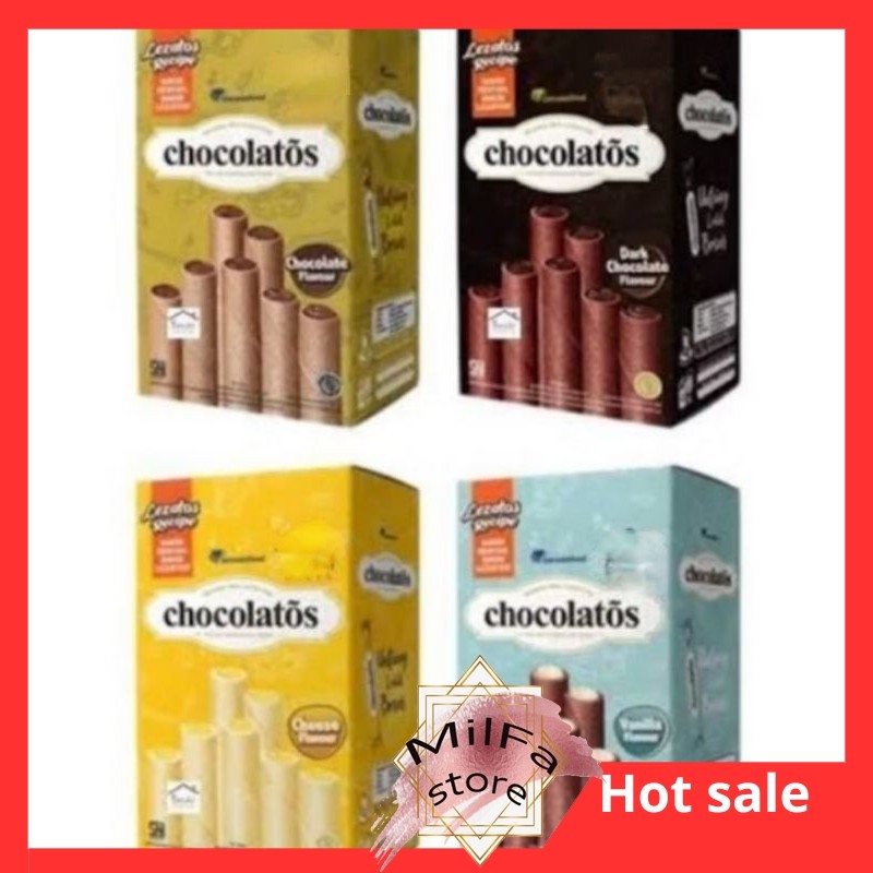 

MF1220 Chocolatos wafer roll 14g