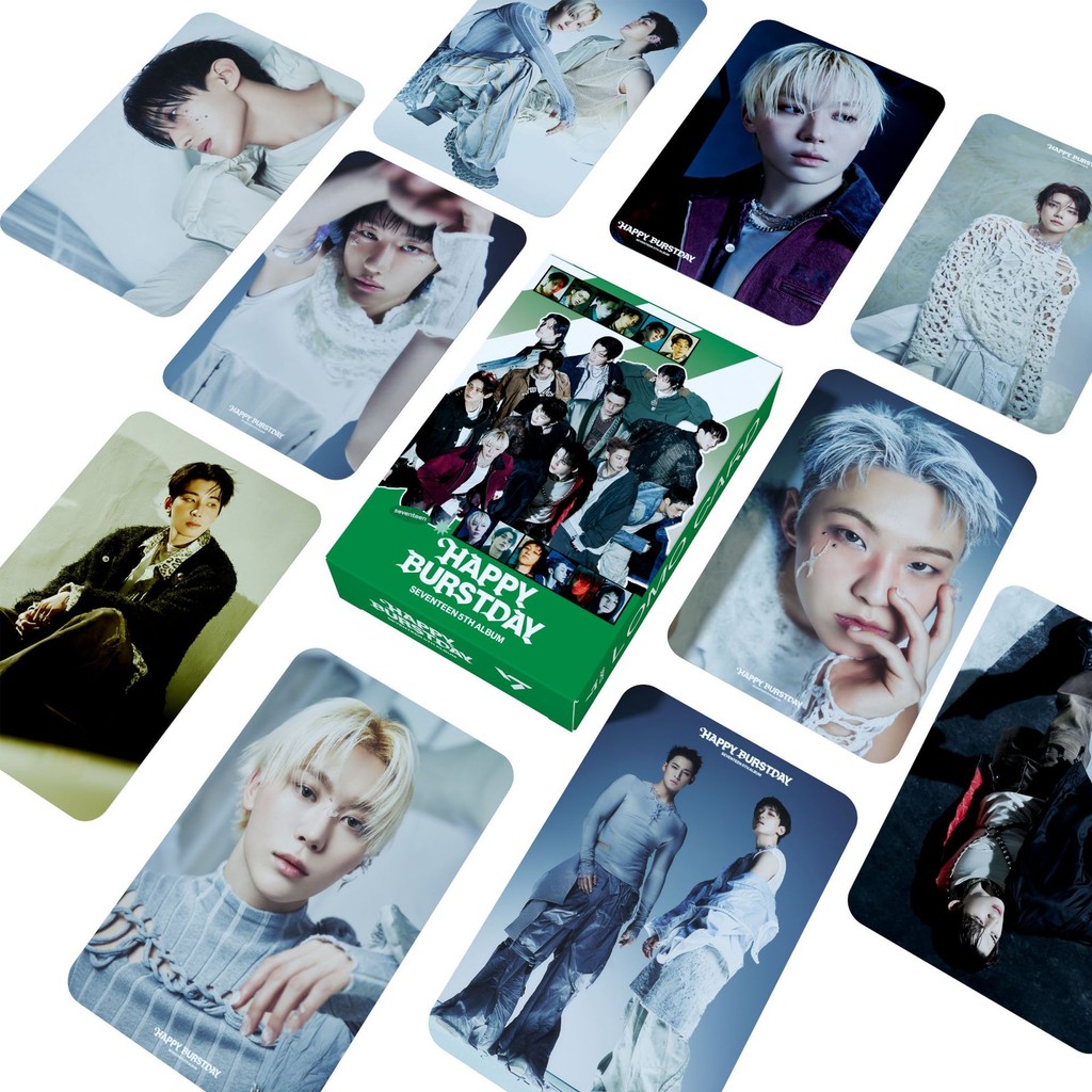 

55 sheets Men's group small card regular album HAPPY BURSTDAY peripheral collection lomo card fan gifts