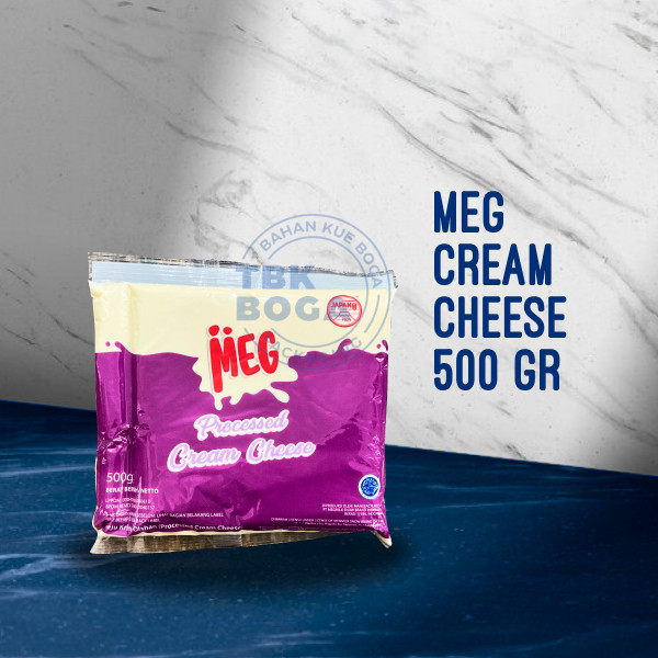 

Meg Cream Cheese ( 500 gr ) Keju Krim Proses