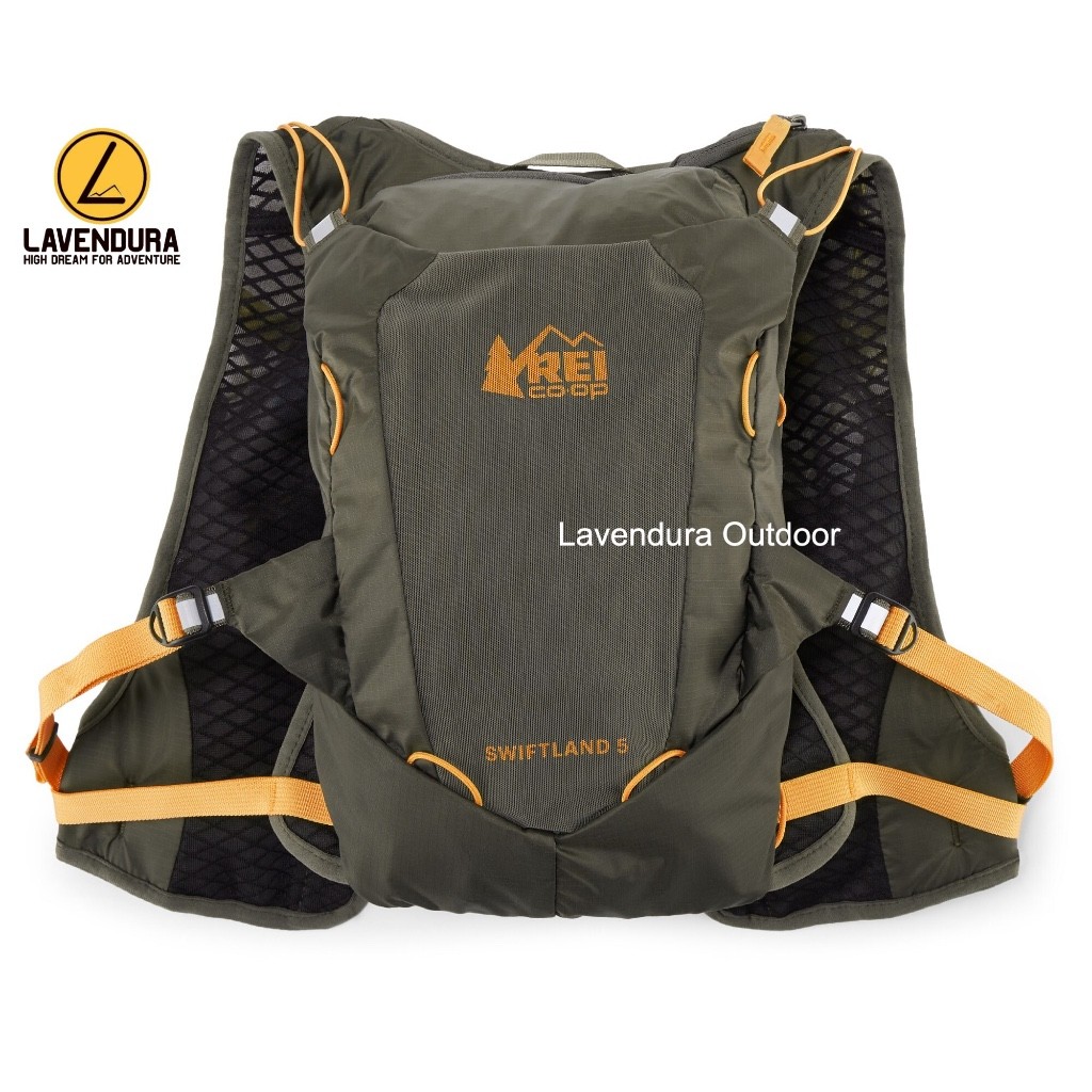 REI CO**OP Swiftland 5 Hydration Vest Run UL5 Gray Tas Daypack Runners Gray hydropack hydro pack bac
