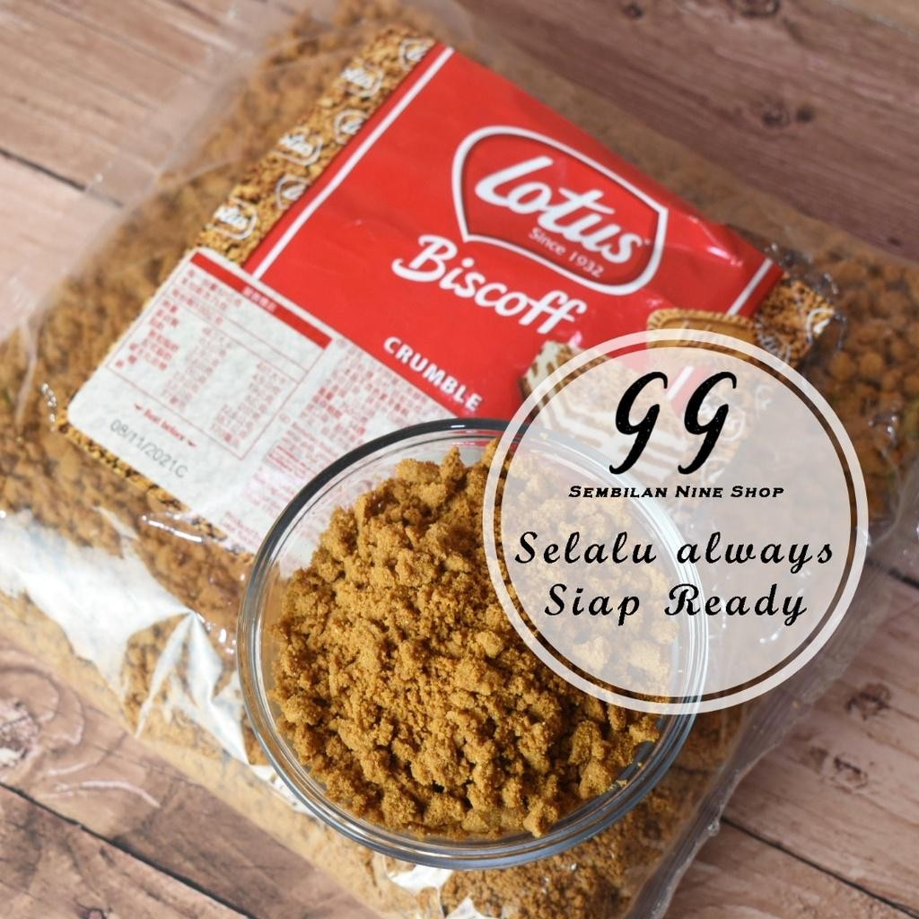 

Biscuit LOTUS CRUMBLE Biscoff 250 GRAM Biskuit Remahan Cookie Crumbs