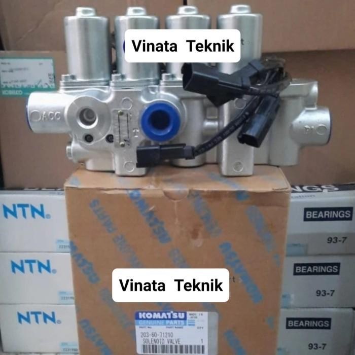 Block Solenoid Valve Komatsu PC130-7 203-60-71210 2036071210