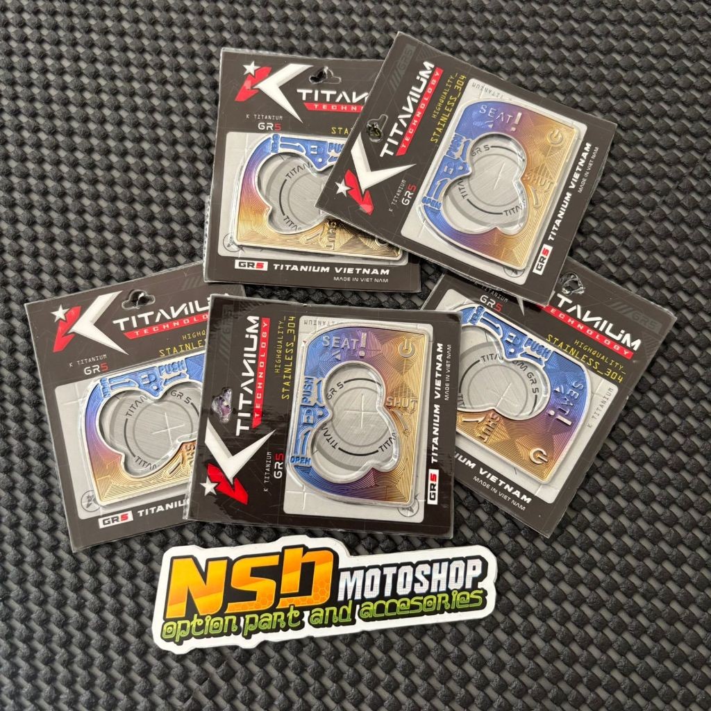 Emblem Kunci Titanium Beat Deluxe Emblem Cover Kunci Titanium Beat Deluxe