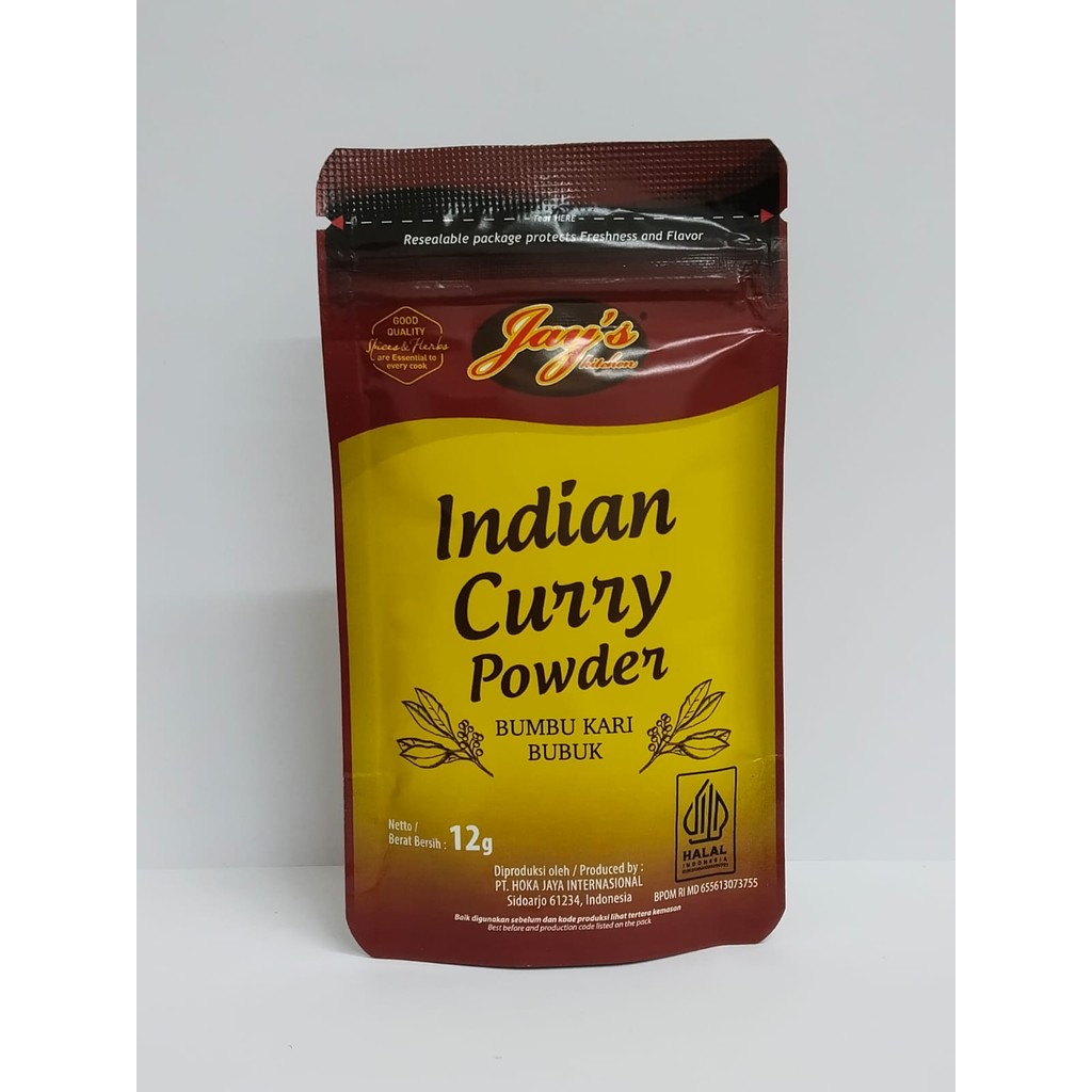 

JAYS INDIAN CURRY POWDER 12GR