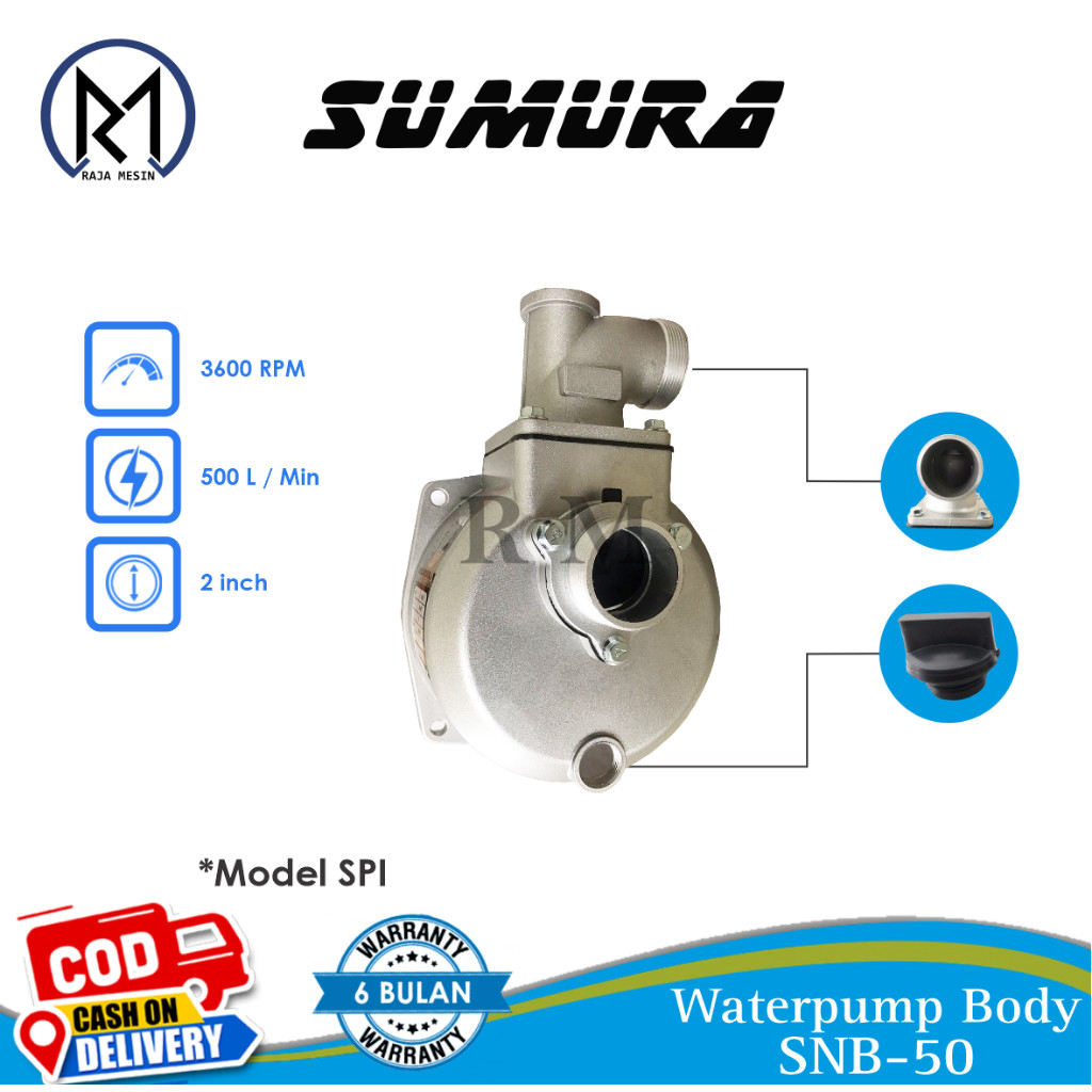 NEW PRODUK Pompa Air / Water Pump Body Sumura SNB-50 2"/  Water Pump Body Sumura SNB-80 3" TERLARIS