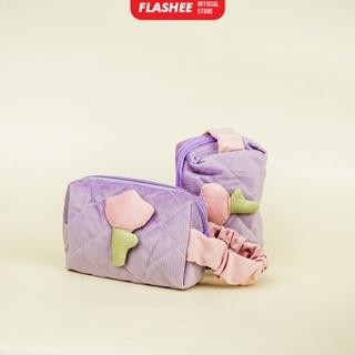 

Terbaru Flashee Tempat Pensil Pulpen Aesthetic Tas Kosmetik Lucu Pouch Bag Kotak Pensil Stationery - Ungu Lilac