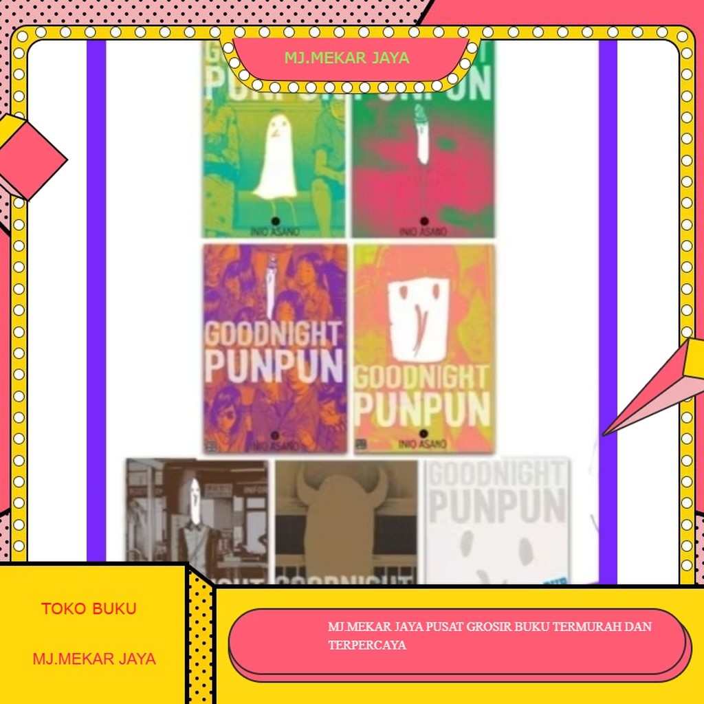 komik Goodnight punpun vol 1-7 (English)