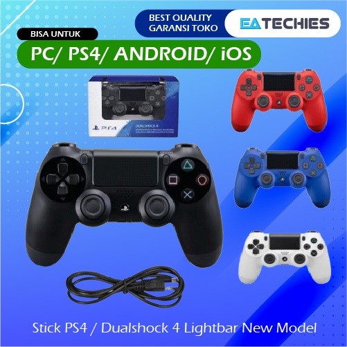 Stick PS4 Wireless PC Laptop Android Stik Bluetooth OP Original Pabrik