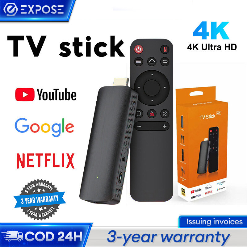 SERBA COD Smart TV Stick Digital TV Stick Android TV Stick Netflix/YouTube/Google 4k Android 12 HDMI