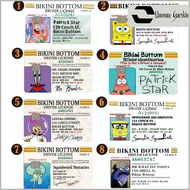 

[UNOMAX GARSKIN] Skin garskin sticker stiker ATM BISA CUSTOM MOTIF DAN BISA COD