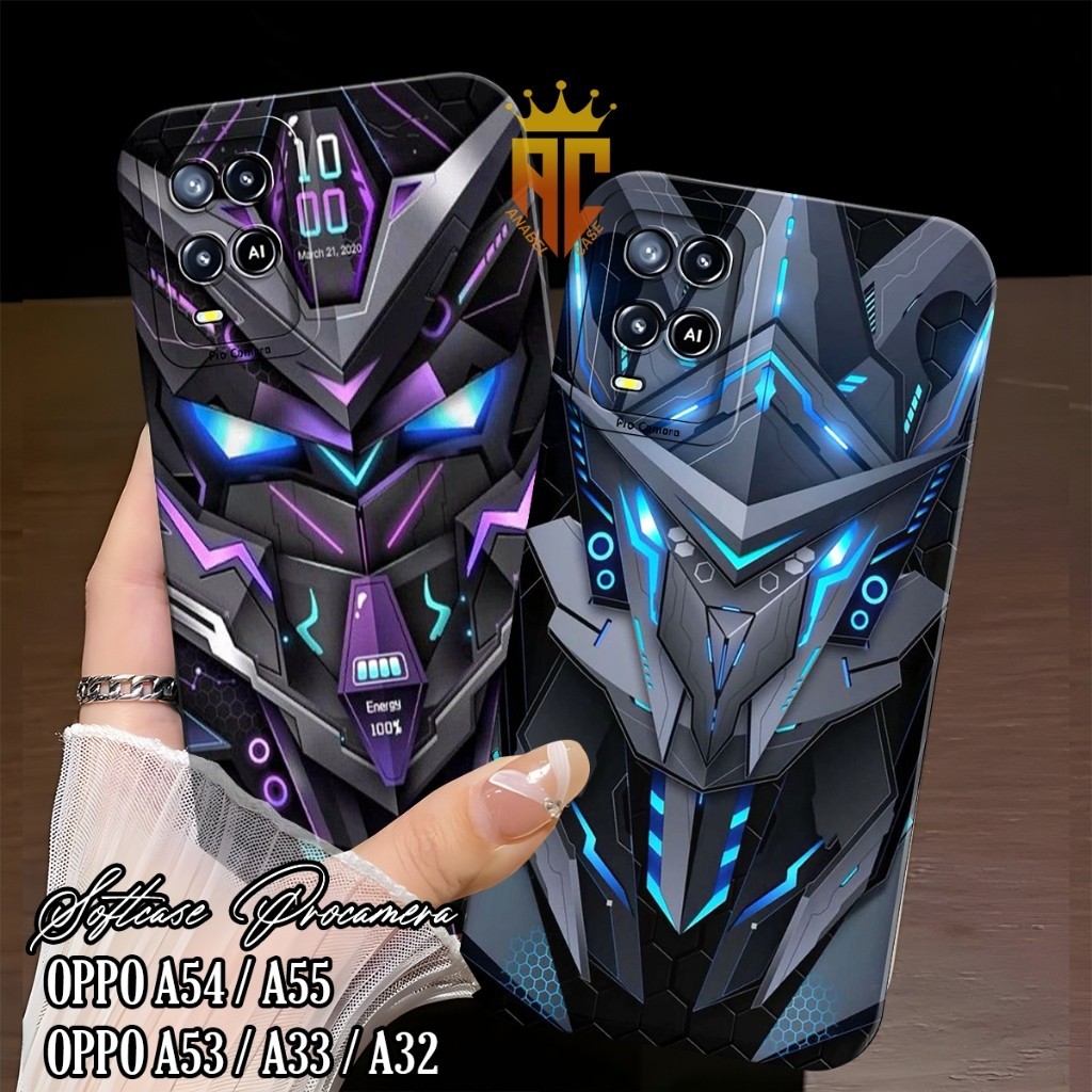 Softcase Oppo A54 / Oppo A55 / Oppo A53 / Oppo A33 / Oppo A32 - Case Oppo - Case Hp - Cassing Robot 