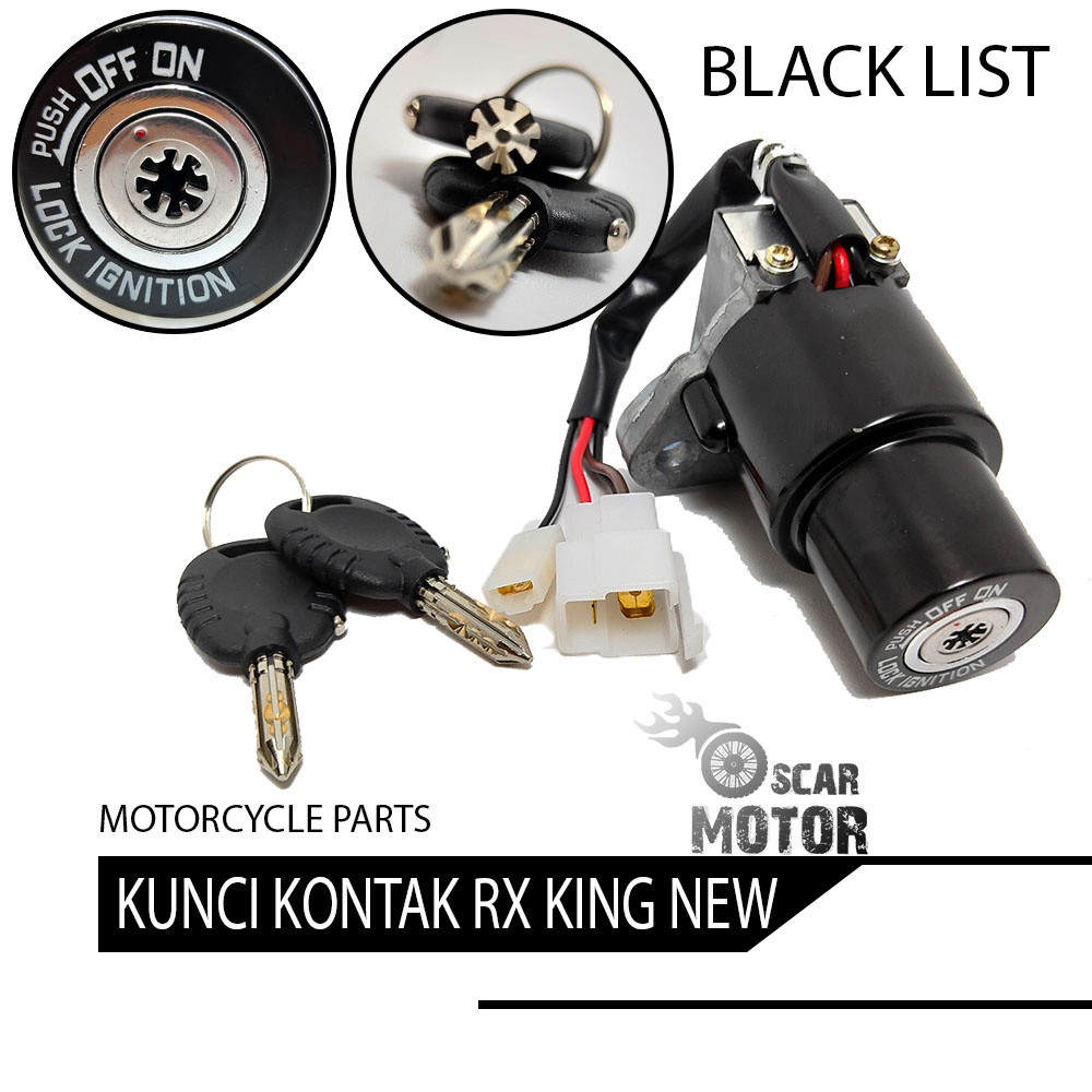 KUNCI KONTAK RX KING NEW KUNCI MOTOR SUKU CADANG VARIASI SUPER PREMIUM motor Win Variasi