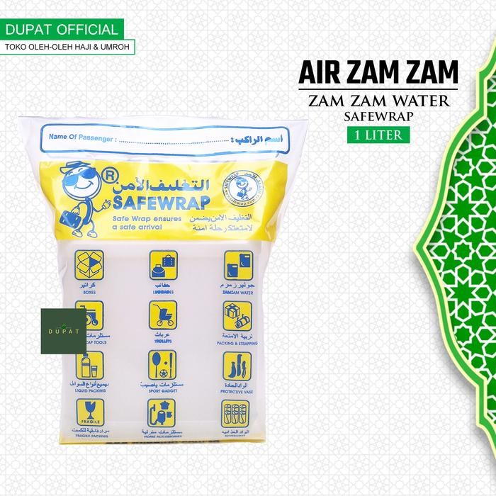 

Air Zam Zam 1 Liter Asli Original / Zamzam 1 Liter