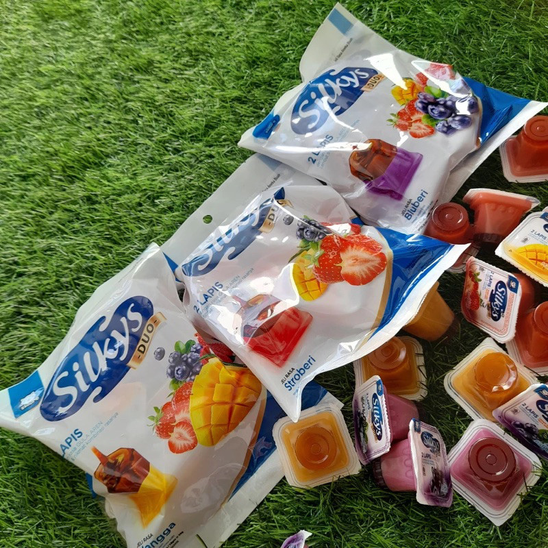 

SILKYS PUDING JELLY 2 LAPIS GULA AREN ISI 10 PCS