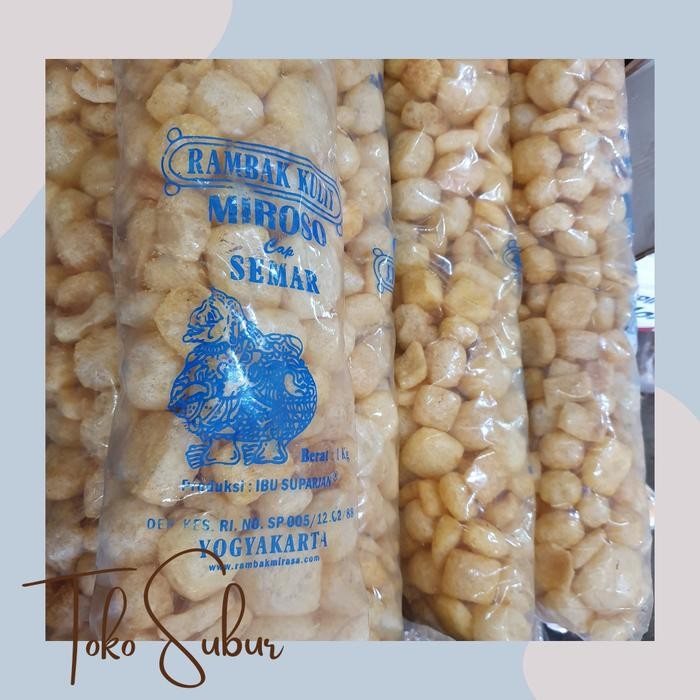 

KERUPUK RAMBAK SAYUR KRECEK CAP SEMAR