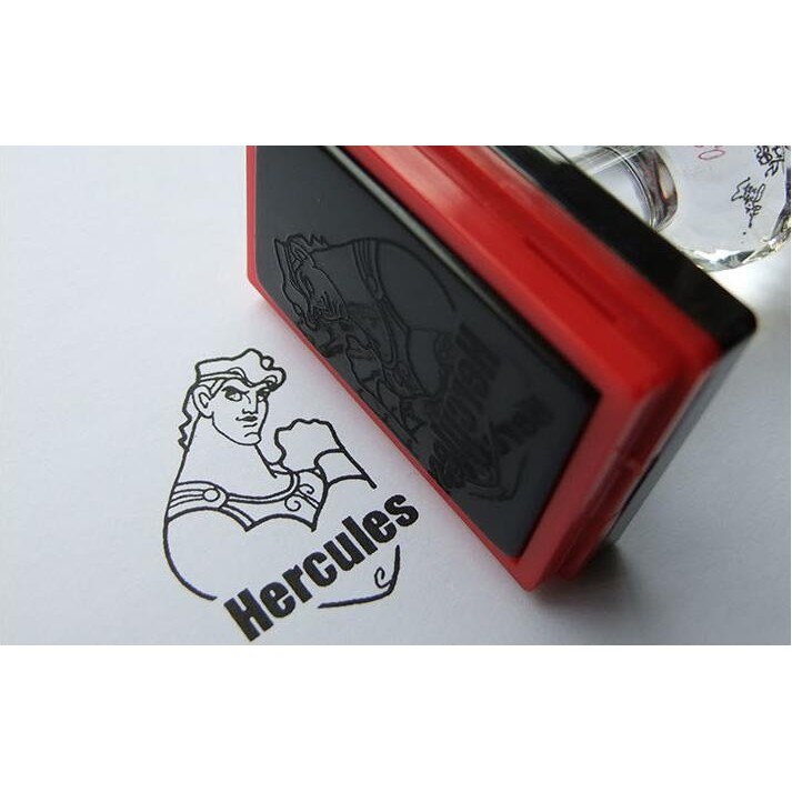 

(A) Free delivery rectangle large size stamp Custom photosensitive seal stamp personalized logo Self inking stamp custom