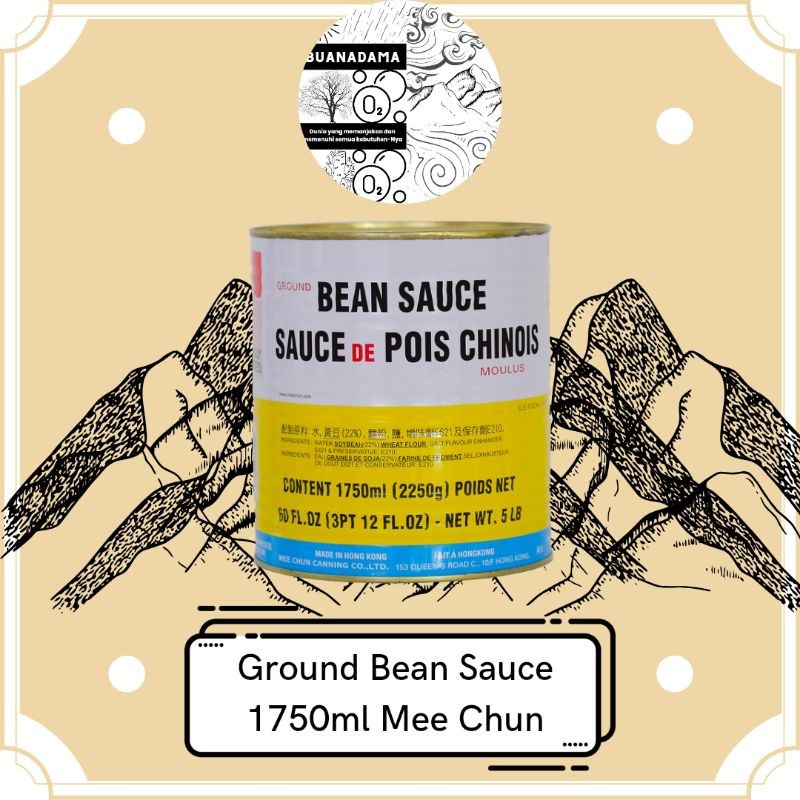 

Ground Bean Sauce 1750ml/2250g "Mee Chun